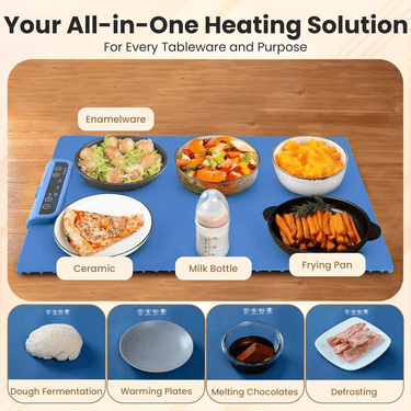 Adjustable Electric Warming Tray - Food Warmer - InspiredGrabs.com